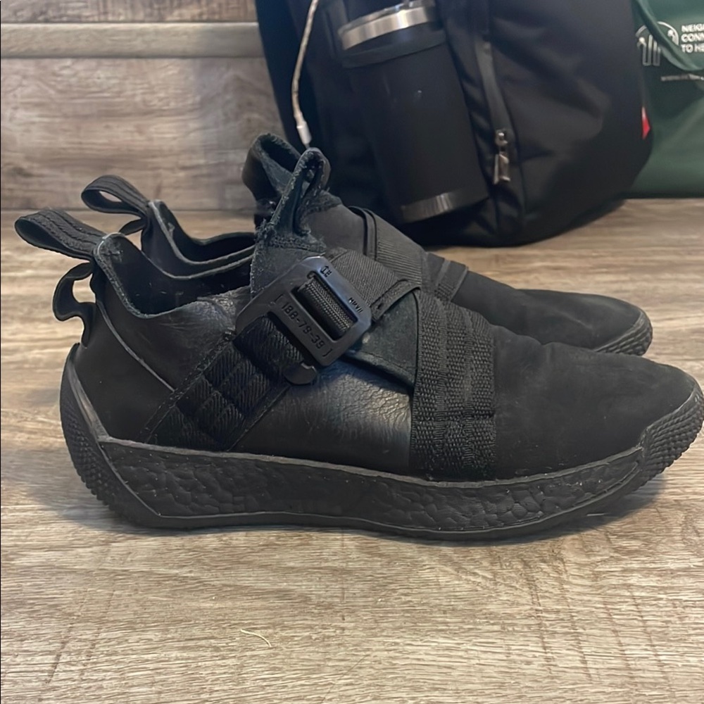Men's Black Slip-On James Harden Vol 2 Lifestyle Athletic Sneakers with Strap